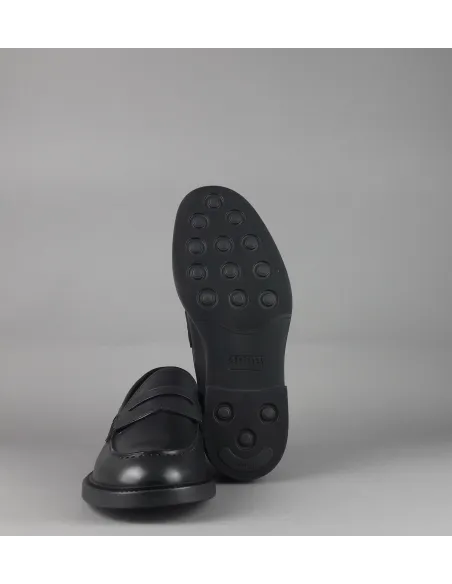 Fratelli Rossetti Mocassino Uomo Pelle Nero Fondo Gomma Prezzo 350,00