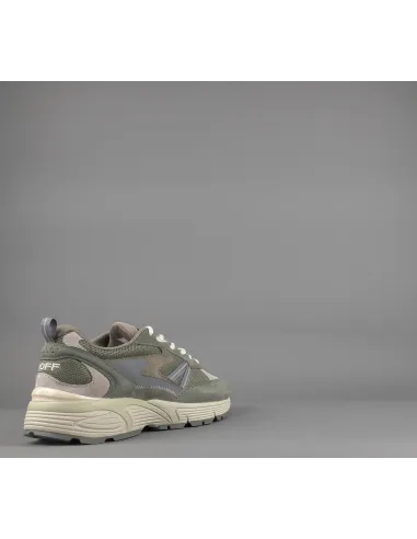 Hoff Sneakers Uomo State Maine Camoscio Tela Verde Militare Prezzo 150,00