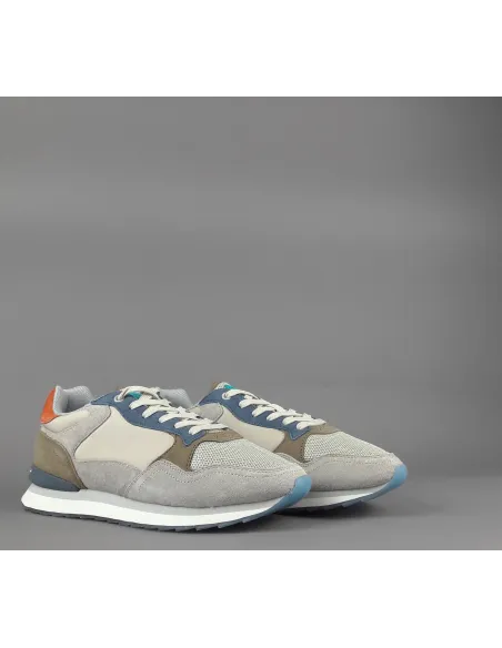 Hoff Sneakers Uomo City Santiago Camoscio Tela Grigio Chiaro Prezzo 110,00
