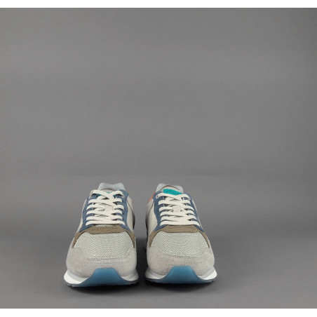 Hoff // Sa Sneakers Uomo City Santiago Camoscio Tela Grigio Chiaro Prezzo 110,00