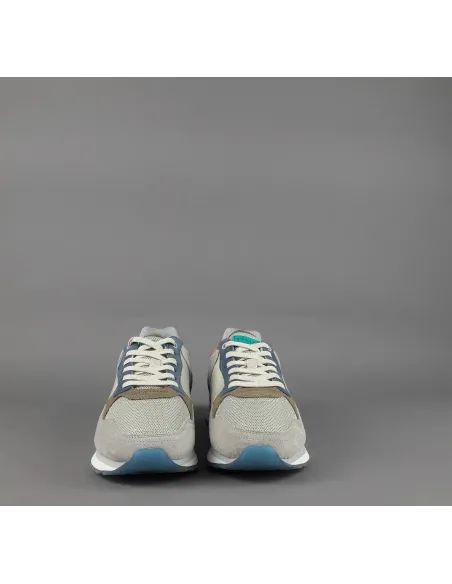 Hoff Sneakers Uomo City Santiago Camoscio Tela Grigio Chiaro Prezzo 110,00