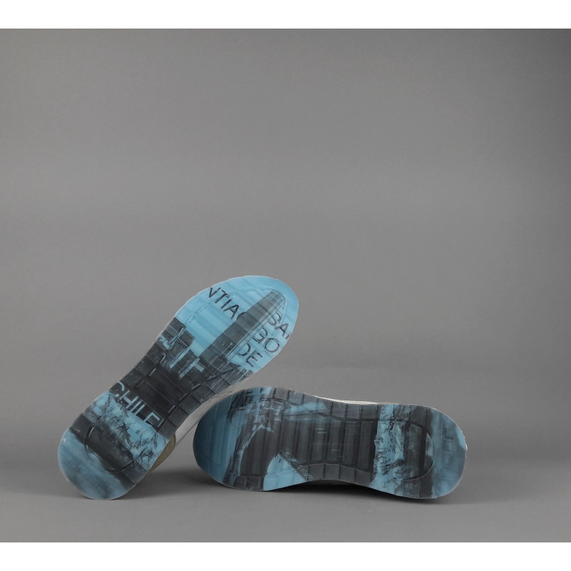 Hoff // Sa Sneakers Uomo City Santiago Camoscio Tela Grigio Chiaro Prezzo 110,00