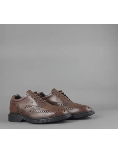 Hogan // Sa Scarpa Francesina H576 Uomo Pelle Marrone Prezzo 460,00