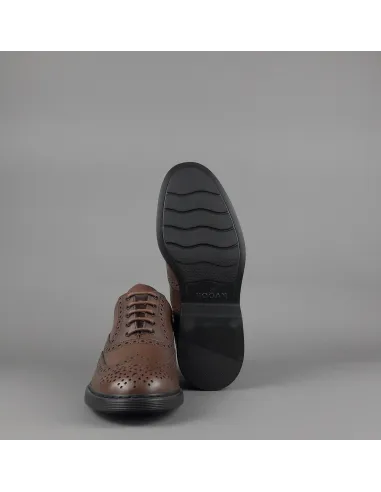 Hogan // Sa Scarpa Francesina H576 Uomo Pelle Marrone Prezzo 460,00