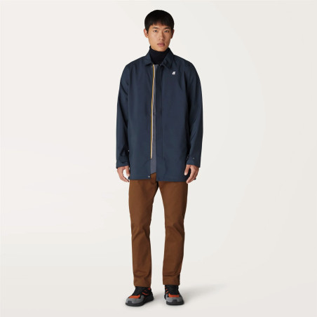 K-Way Giubbino Uomo Benny Bonded Blu Scuro Prezzo 330,00