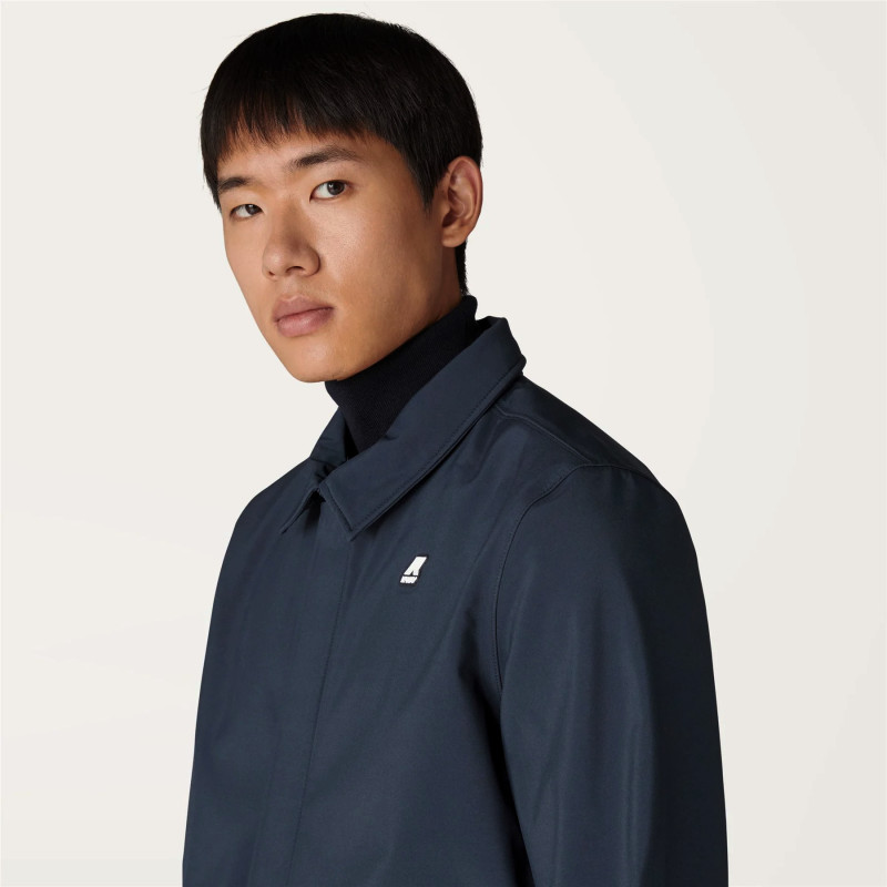 K-Way Giubbino Uomo Benny Bonded Blu Scuro Prezzo 330,00