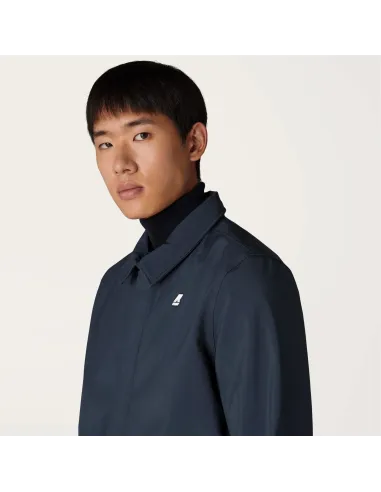 K-Way // Sa Giubbino Uomo Benny Bonded Blu Scuro Prezzo 330,00