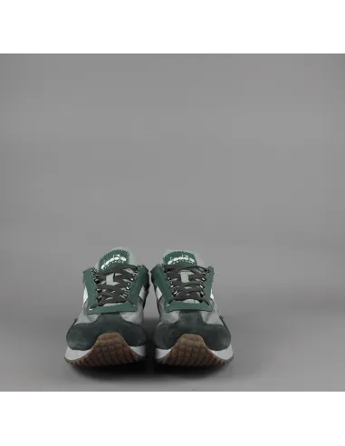 Diadora Sneakers Uomo Heritage Equipe Camoscio Tela Verde Scuro Stone Wash Prezzo 180,00