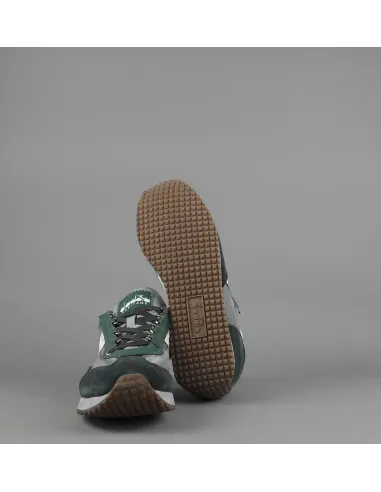 Diadora Sneakers Uomo Heritage Equipe Camoscio Tela Verde Scuro Stone Wash Prezzo 180,00