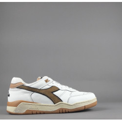 Diadora // Sa Sneakers Uomo B.560 Vintage Pelle Bianco Beige Prezzo 230,00