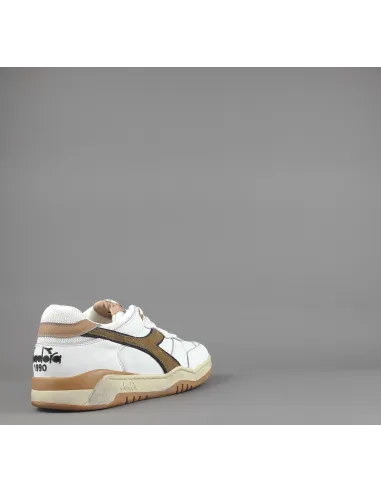 Diadora // Sa Sneakers Uomo B.560 Vintage Pelle Bianco Beige Prezzo 230,00