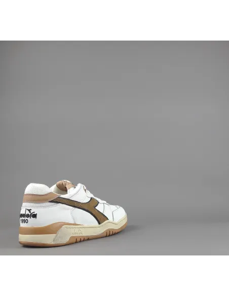 Diadora // Sa Sneakers Uomo B.560 Vintage Pelle Bianco Beige Prezzo 230,00