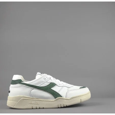 Diadora Sneakers Uomo B.560 Used Pelle Bianco Verde Prezzo 230,00