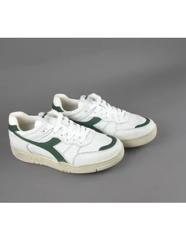 Diadora // Sa Sneakers Uomo B.560 Vintage Pelle Bianco Verde Prezzo 230,00