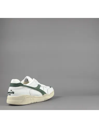 Diadora // Sa Sneakers Uomo B.560 Vintage Pelle Bianco Verde Prezzo 230,00