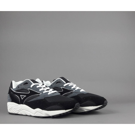 Mizuno Sneakers Uomo Contender Camoscio Tela Nero Logo Nero Prezzo 120,00