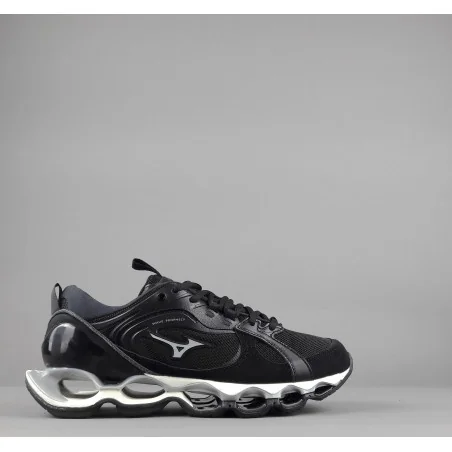 Mizuno // Sa Sneakers Uomo Wave Prophecy B2 Camoscio Tela Nero Logo Grigio Prezzo 250,00