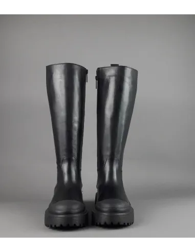 Hogan Stivale Donna H619 Pelle Nero H Logo Prezzo 650,00