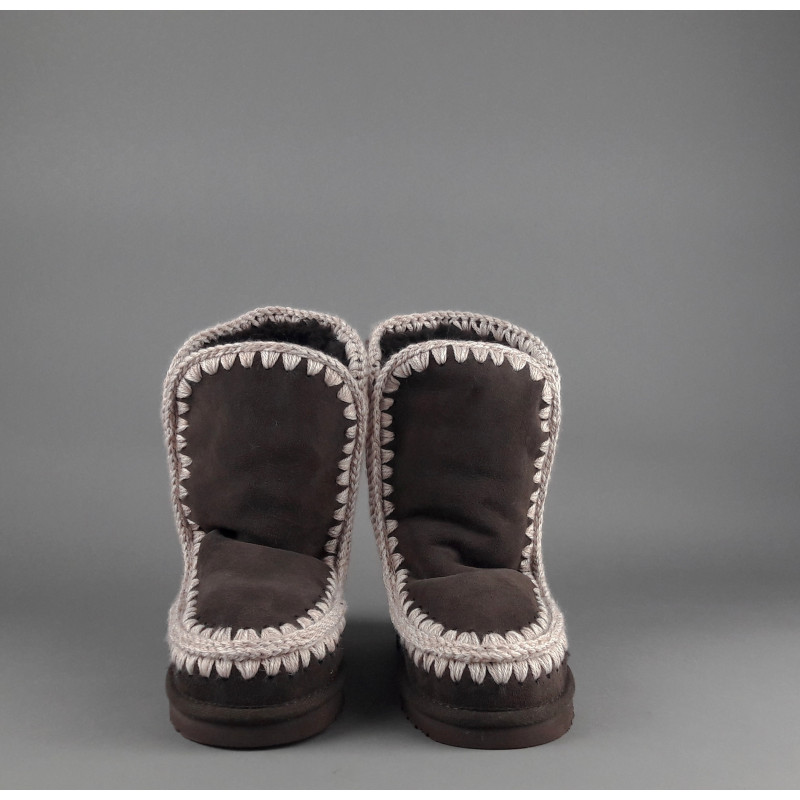 Mou Eskimo 24 Donna Montone Double-Face Marrone Scuro Prezzo 229,00