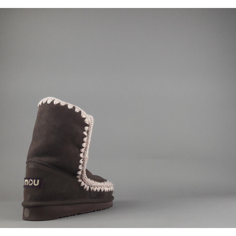 Mou Eskimo 24 Donna Montone Double-Face Marrone Scuro Prezzo 229,00