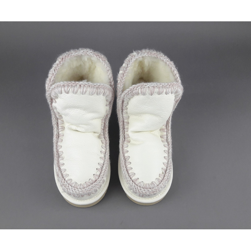 Mou Eskimo 18 Donna Montone Double-Face Bianco Prezzo 279,00