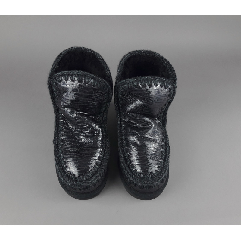Mou Eskimo 18 Donna Montone Double-Face Lached Nero Prezzo 299,00