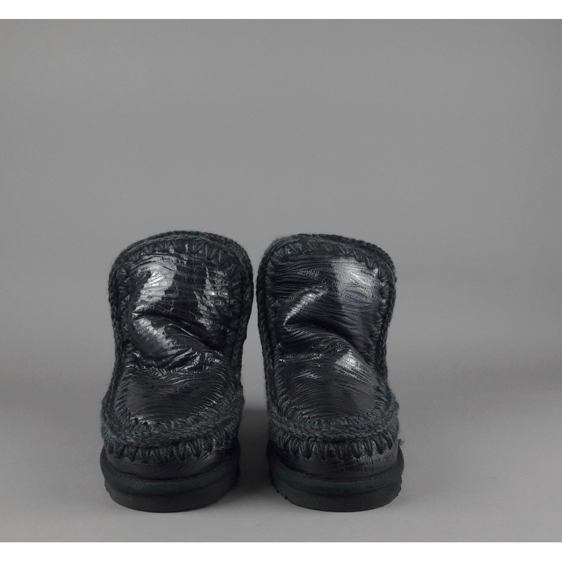 Mou Eskimo 18 Donna Montone Double-Face Lached Nero Prezzo 299,00