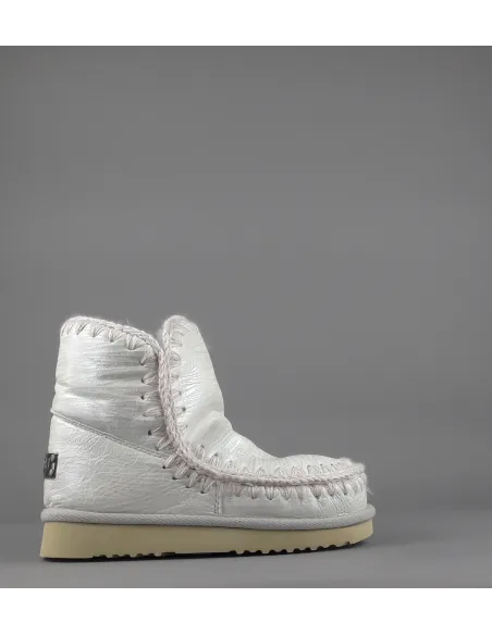Mou Eskimo 18 Donna Montone Double-Face Lached Bianco Opaco Prezzo 299,00