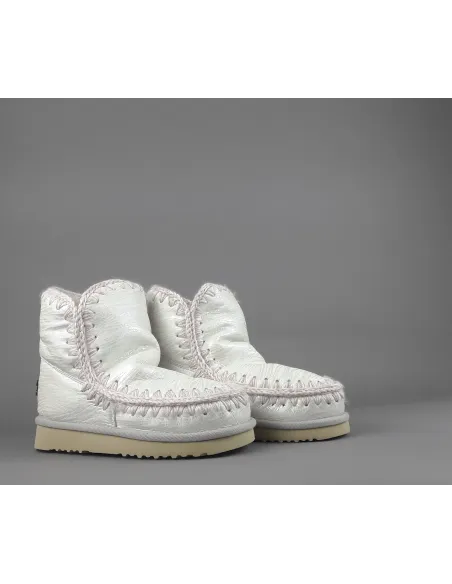 Mou Eskimo 18 Donna Montone Double-Face Lached Bianco Opaco Prezzo 299,00