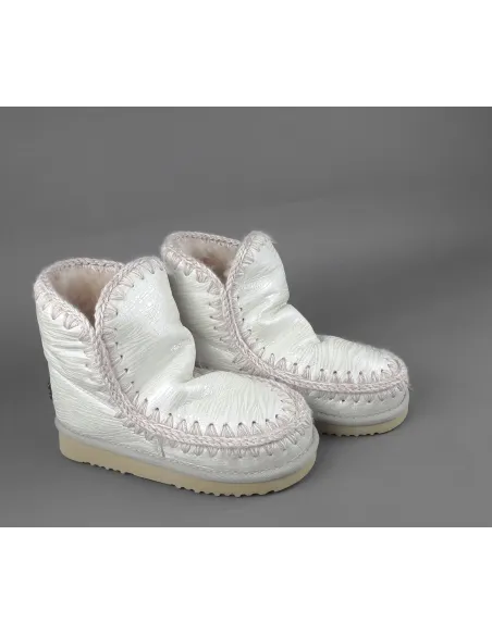 Mou Eskimo 18 Donna Montone Double-Face Lached Bianco Opaco Prezzo 299,00
