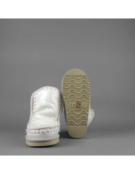 Mou Eskimo 18 Donna Montone Double-Face Lached Bianco Opaco Prezzo 299,00