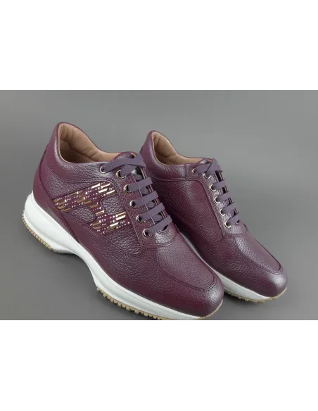 Hogan Interactive Donna Pelle Perlata Wine H Microborchie Prezzo 320,00
