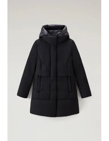 Woolrich Giubbino Donna Luxe Prescott Parka Nero Prezzo 700,00