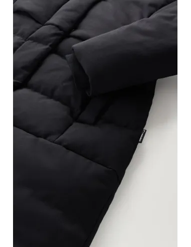 Woolrich Giubbino Donna Luxe Prescott Parka Nero Prezzo 700,00