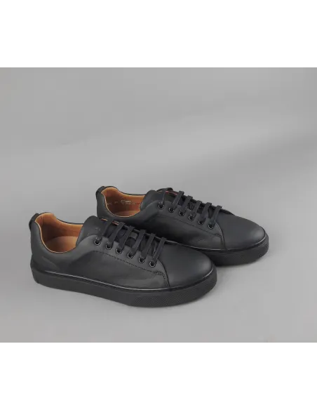 Frau Sneakers Uomo Pelle Opaca Nero Prezzo 145,00