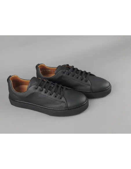 Frau Sneakers Uomo Pelle Opaca Nero Prezzo 145,00