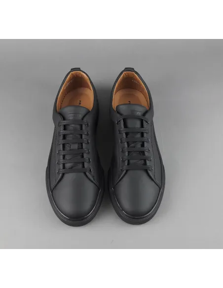 Frau Sneakers Uomo Pelle Opaca Nero Prezzo 145,00