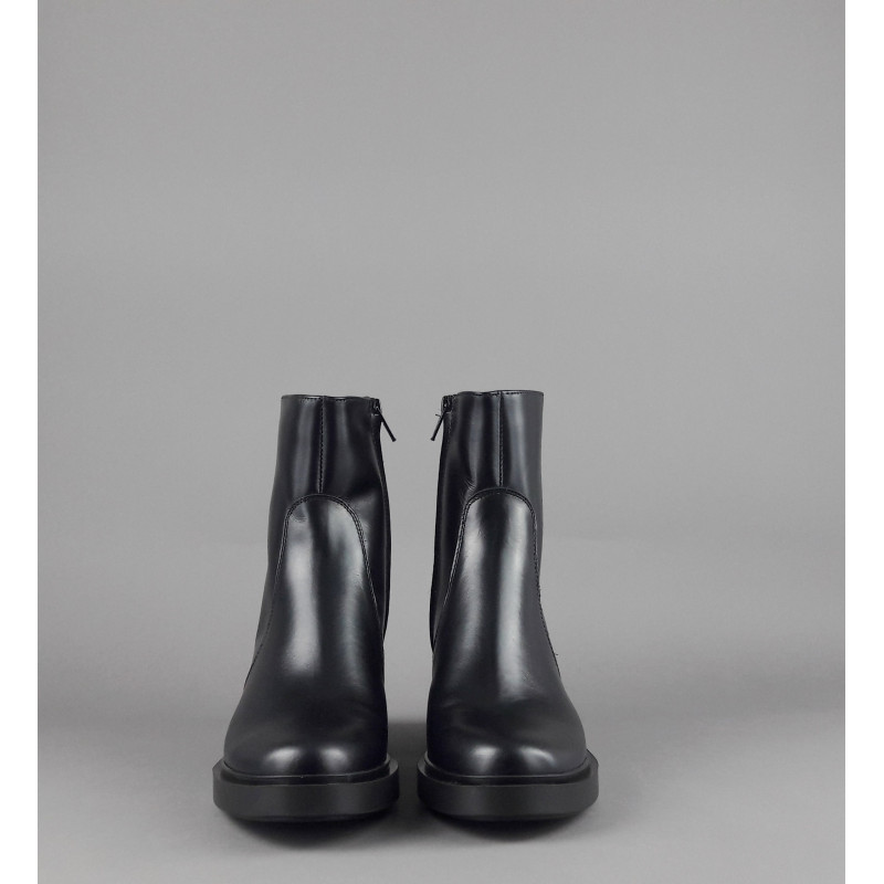 Frau Tronchetto Donna Pelle Nero Zip Laterale Prezzo 155,00