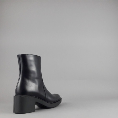 Frau Tronchetto Donna Pelle Nero Zip Laterale Prezzo 155,00