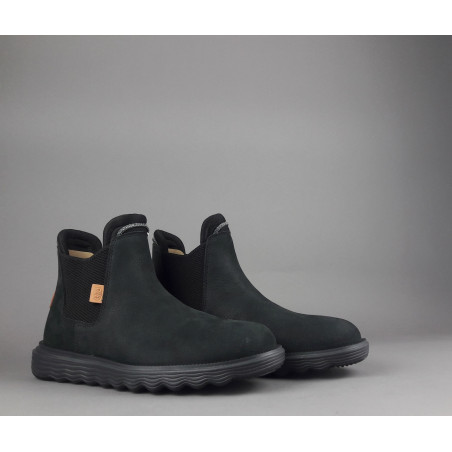 Hey Dude // Sa Stivaletto Chelsea Branson Nabuk Nero Prezzo 100,00