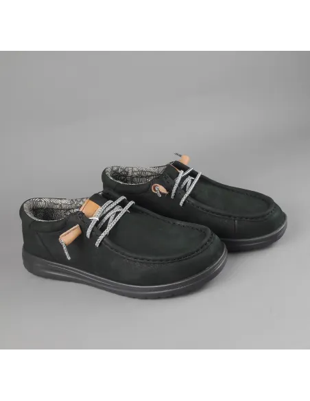Hey Dude Sneakers Wally Grip Nabuk Nero Prezzo 100,00