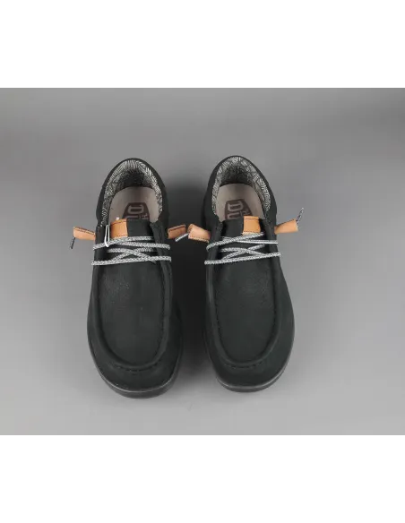 Hey Dude Sneakers Wally Grip Nabuk Nero Prezzo 100,00