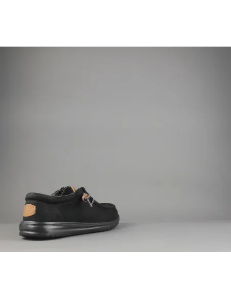 Hey Dude Sneakers Wally Grip Nabuk Nero Prezzo 100,00