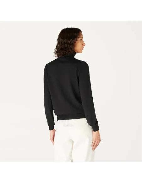 K-Way Maglia Collo Alto Donna Susie Lana Merino Nero Prezzo 150,00