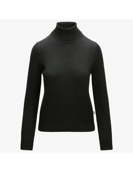 K-Way Maglia Collo Alto Donna Susie Lana Merino Nero Prezzo 150,00