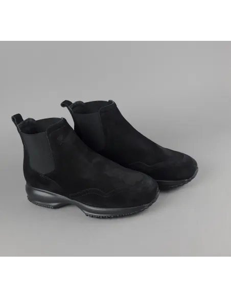 Hogan Interactive Tronchetto Donna Camoscio Nero Prezzo 450,00