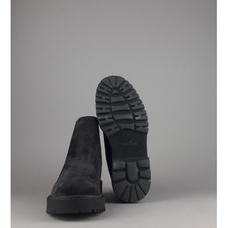 Hogan Tronchetto H543 Donna Camoscio Nero H Logo Prezzo 440,00