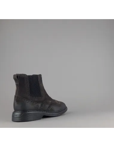 Hogan // Sa Stivaletto Chelsea H576 Uomo Camoscio Vintage Testa Di Moro Prezzo 460,00