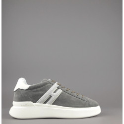 Hogan _ _ Sneakers H580 Uomo Camoscio Grigio H Lunga Prezzo 390,00