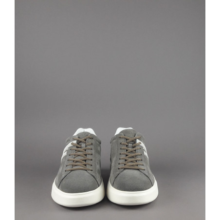 Hogan _ _ Sneakers H580 Uomo Camoscio Grigio H Lunga Prezzo 390,00